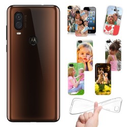 Cover Motorola Moto One Vision personalizzate con foto