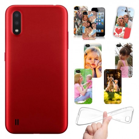 Cover personalizzate per Samsung Galaxy A01 A013 personalizzabile con foto e testo