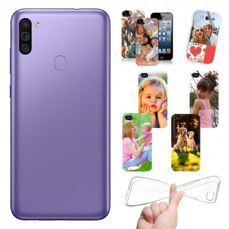 Cover personalizzate per Samsung Galaxy M11 M115 personalizzabile con foto e testo