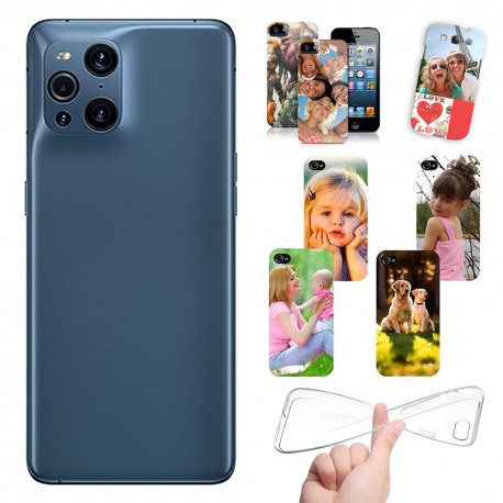 Cover personalizzate per Oppo Find X3 - X3 Pro personalizzabile con foto e testo