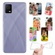 Cover personalizzate per TCL 405 - 406 - 408 personalizzabile con foto e testo