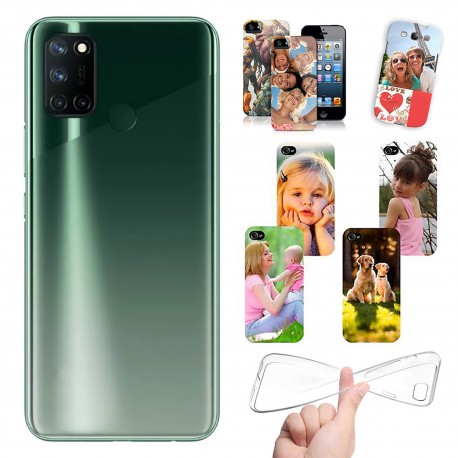 Cover personalizzate per Realme 7i - C12 - C15 personalizzabile con foto e testo