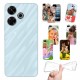 Cover personalizzate per Xiaomi Redmi 13 4G - Poco M6 4G personalizzabile con foto e testo