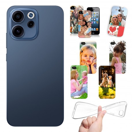 Cover personalizzate per Oppo Reno 15F - 15 FS 5G personalizzabile con foto e testo